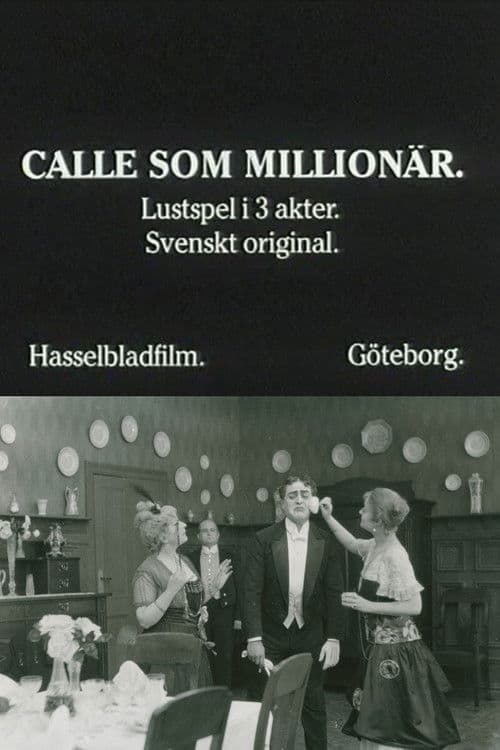 Calle som miljonär poster