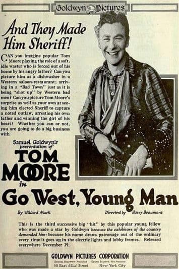 Go West, Young Man poster