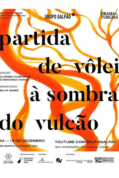 Partida de Vôlei à Sombra do Vulcão poster