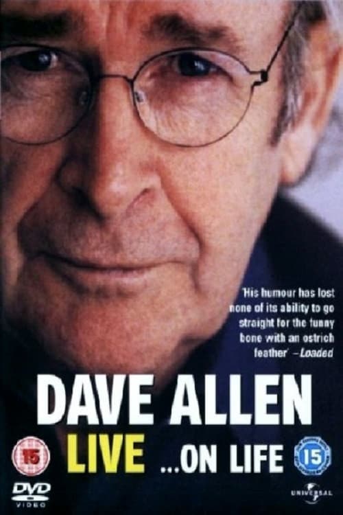 Dave Allen Live ...On Life poster