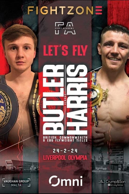 Connor Butler vs. Jay Harris poster