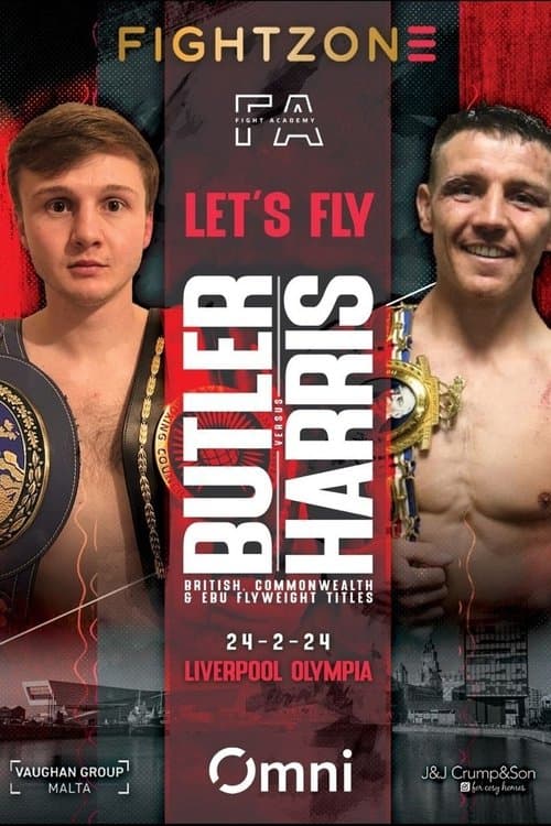 Connor Butler vs. Jay Harris poster