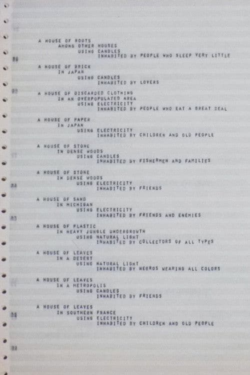 The House of Dust poster