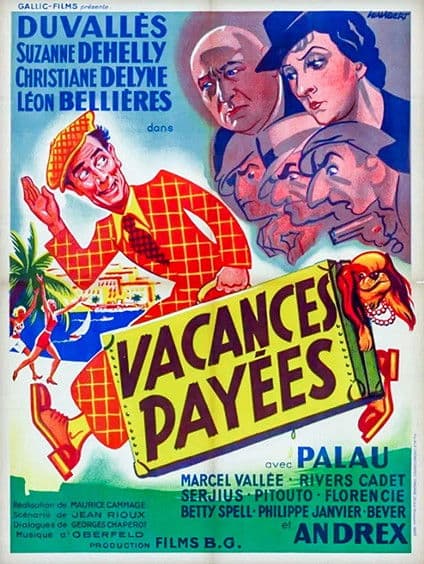 Vacances payées poster