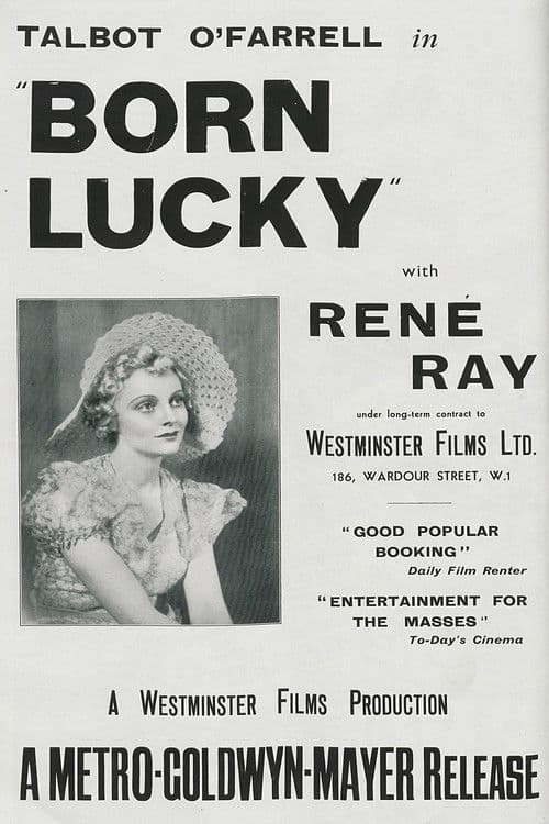 Born Lucky poster