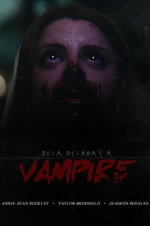 Bela Belara's A Vampire poster