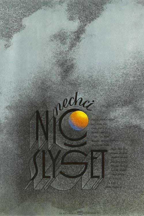 Nechci nic slyšet poster