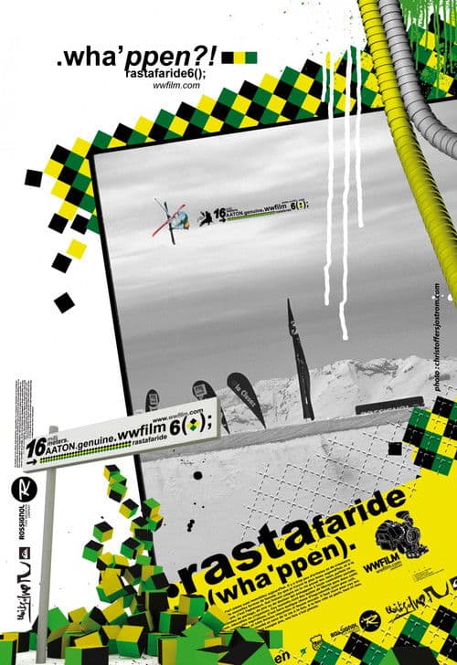 Rastafaride 6 - Wha'ppen poster