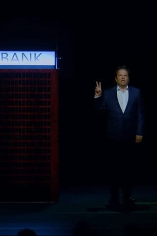 Door de bank genomen poster