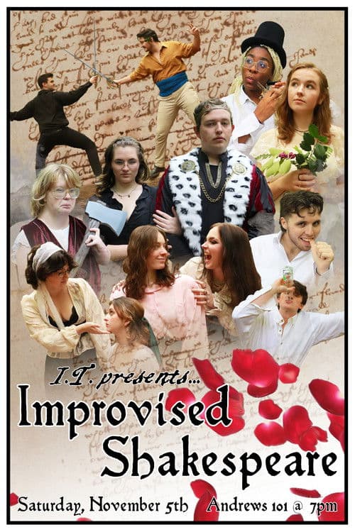 I.T.'s Improvised Shakespeare poster