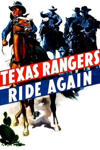 The Texas Rangers Ride Again poster
