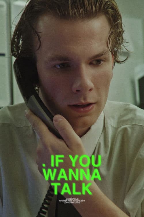 IF YOU WANNA TALK poster