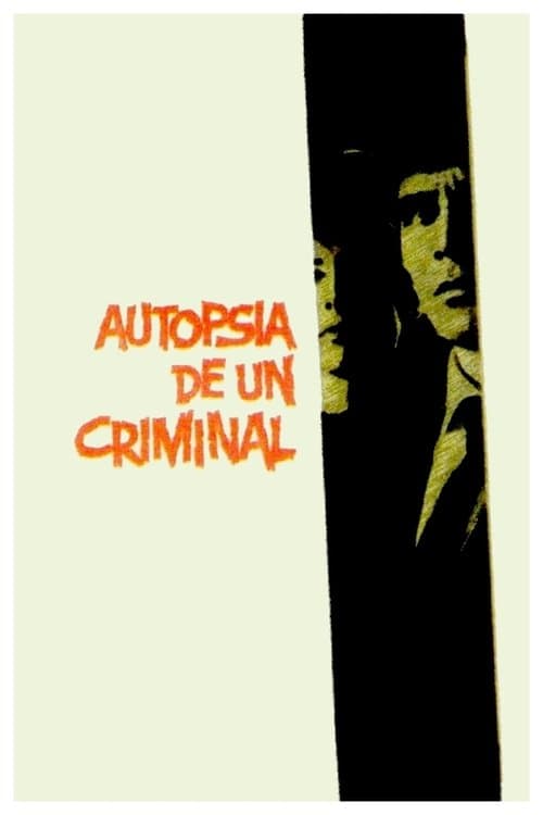 Autopsia de un criminal poster