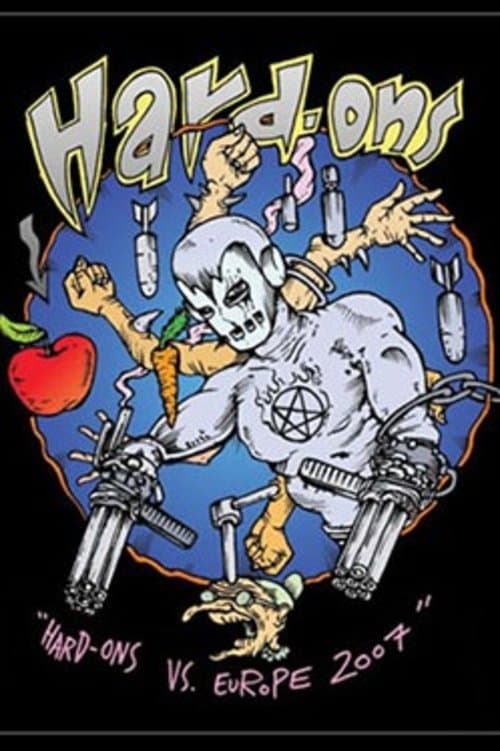 The Hard-Ons vs. Europe 2007 poster