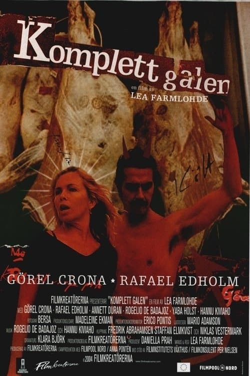 Komplett galen poster