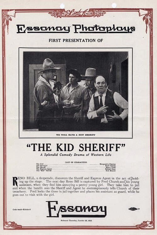 The Kid Sheriff poster