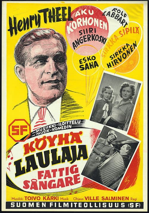 Köyhä laulaja poster