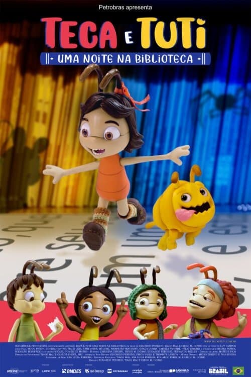 Teca & Tuti: A Night at the Library poster