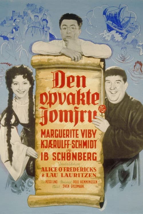 Den opvakte jomfru poster