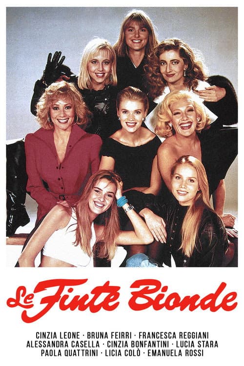 Le finte bionde poster