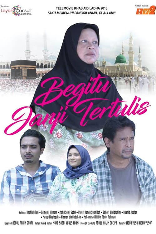 Begitu Janji Tertulis poster