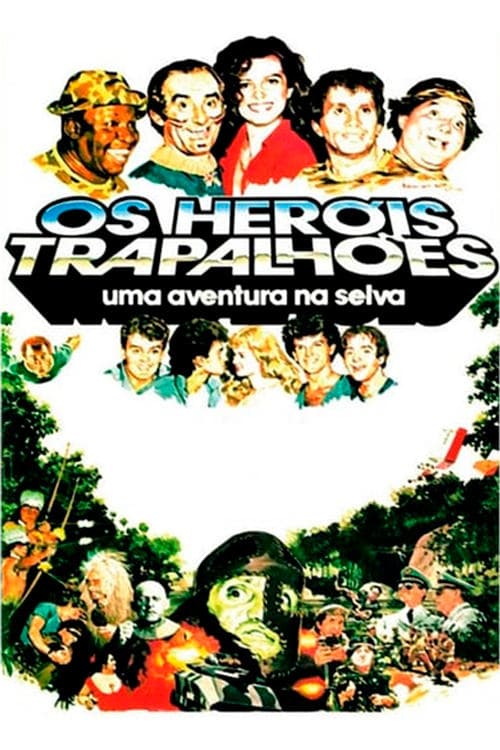 Os Heróis Trapalhões: Uma Aventura na Selva poster