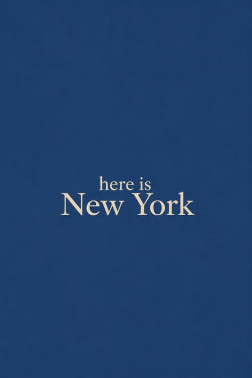 Here is New York poster