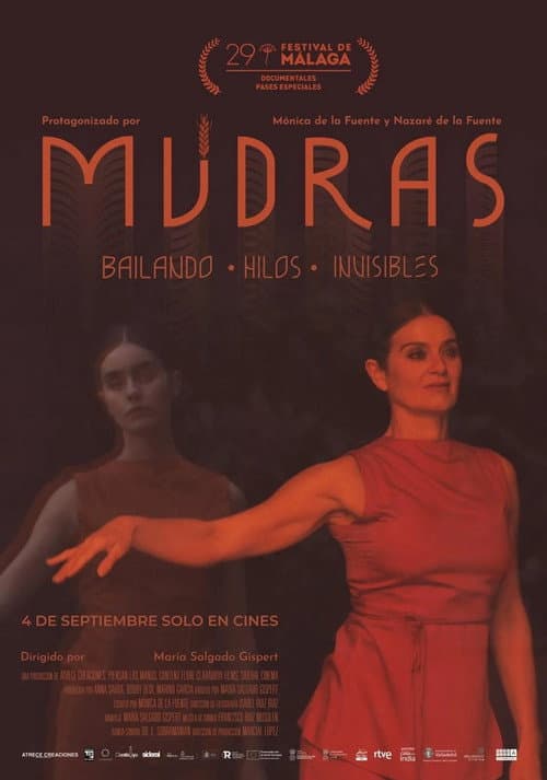 Mudras. Bailando hilos invisibles poster
