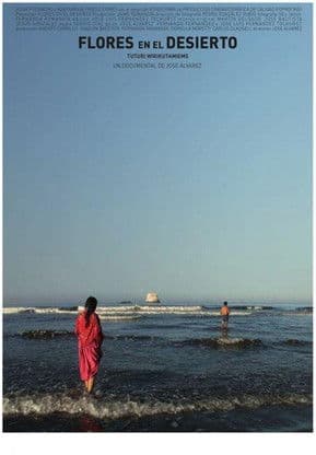 Flores en el desierto poster