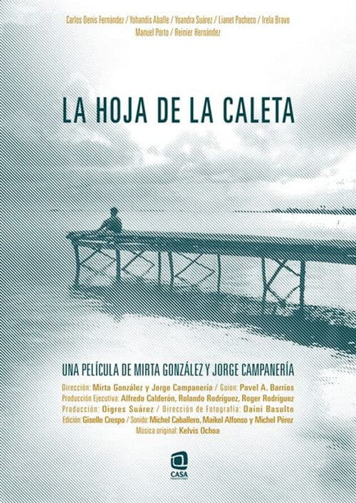 La hoja de la caleta poster