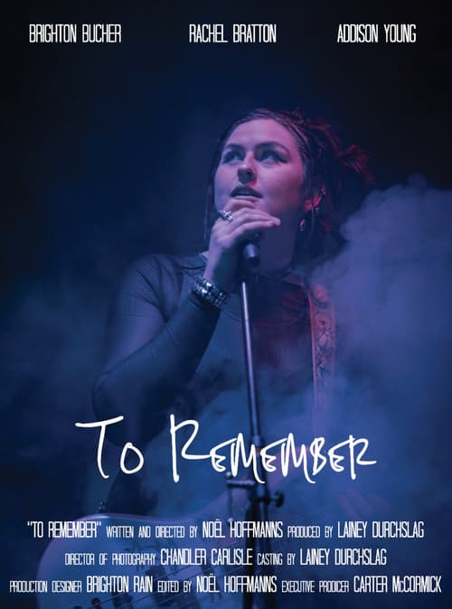 To Remember poster