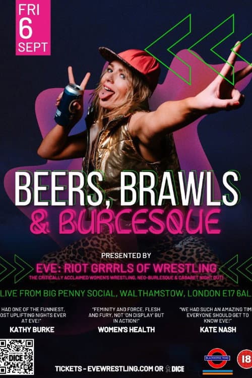 EVE 126: Beers, Brawls & Burlesque poster