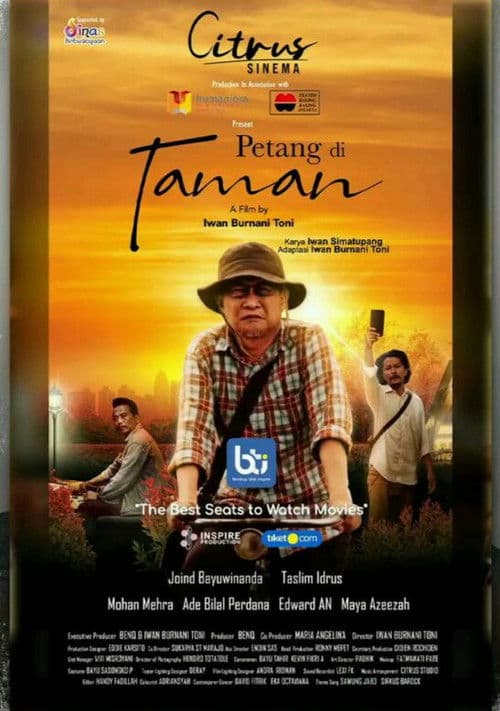 Petang di Taman poster