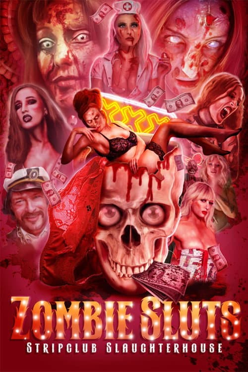 ZombieSluts Stripclub Slaughterhouse poster