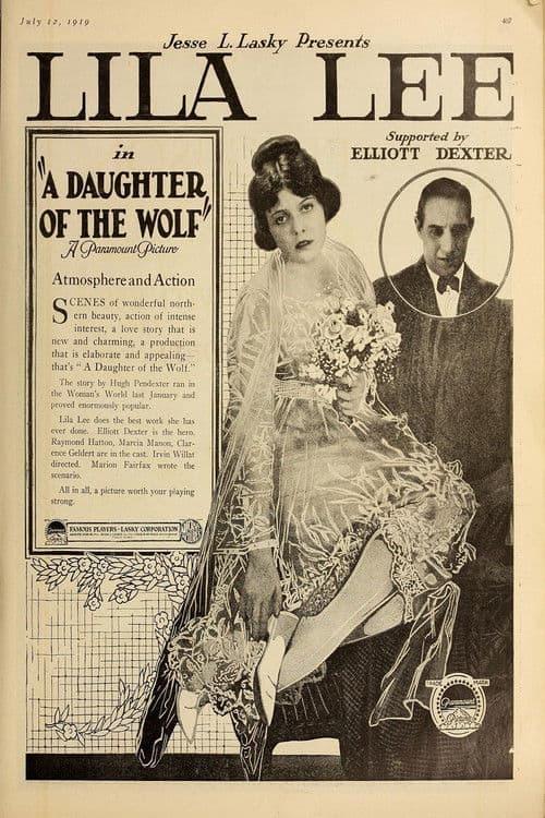 A Daughter of the Wolf poster
