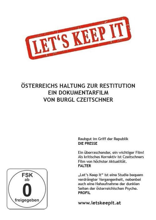 Let's Keep It poster
