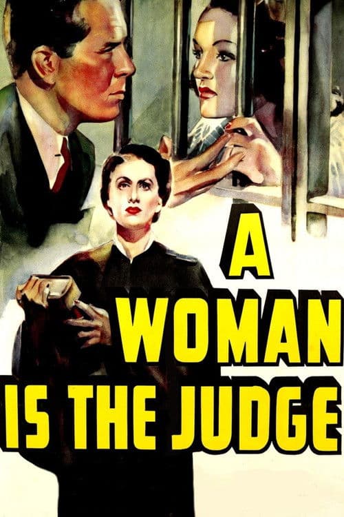 A Woman is the Judge poster