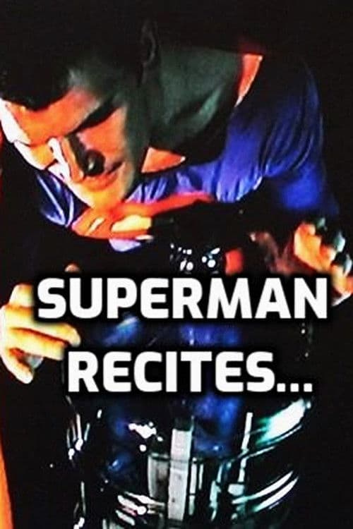 Superman Recites Selections from 'The Bell Jar' and Other Works by Sylvia Plath poster