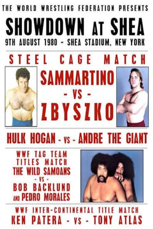 WWE Showdown at Shea '80 poster