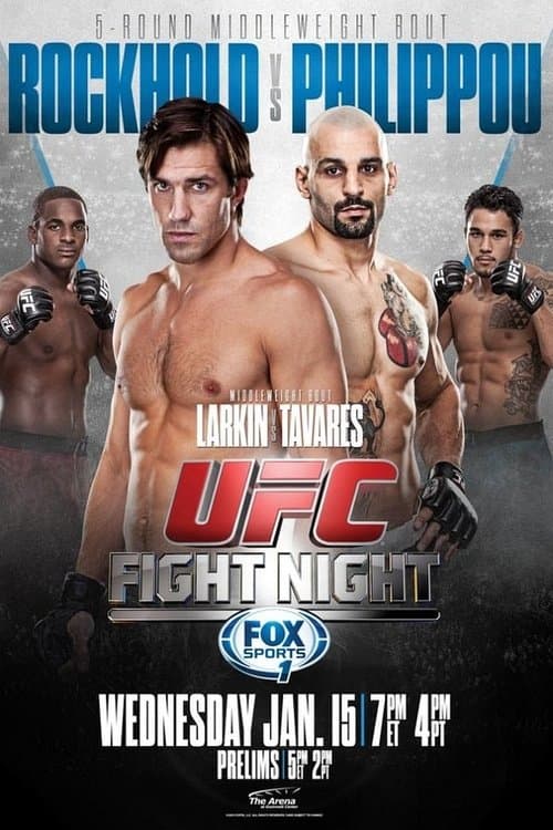 UFC Fight Night 35: Rockhold vs. Philippou poster