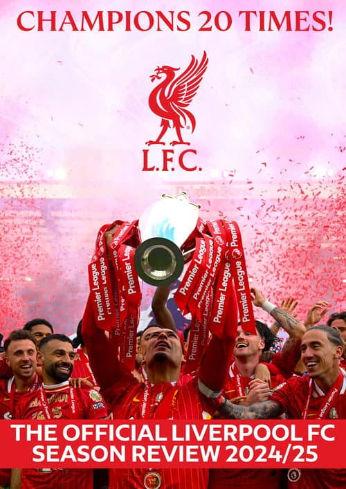 The Official Liverpool FC Season Review 2024/25 poster