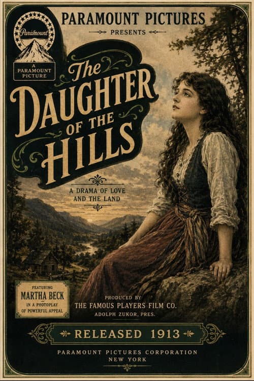 The Daughter of the Hills poster