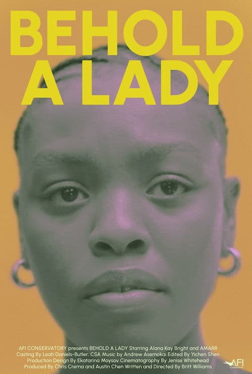 Behold A Lady poster