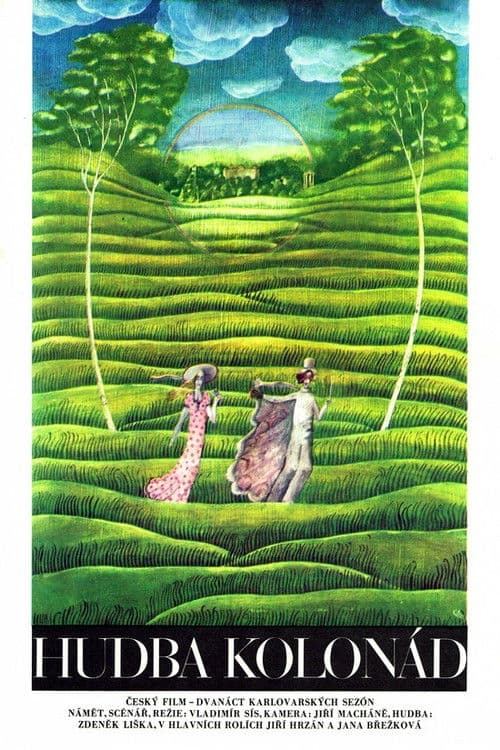 Hudba kolonád poster