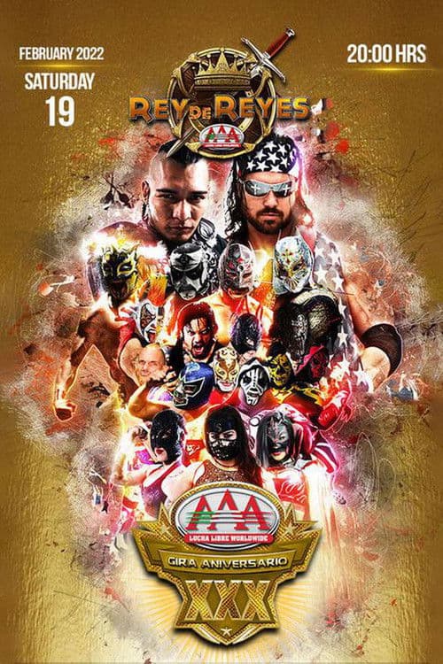 AAA Rey de Reyes 2022 poster