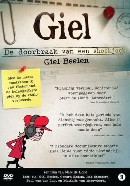 Giel! De doorbraak van een shock jock poster