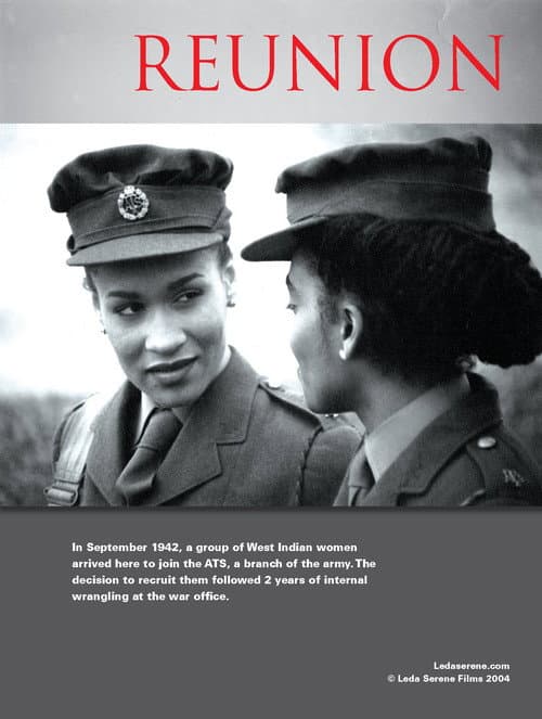 Reunion: West Indian Women at War poster