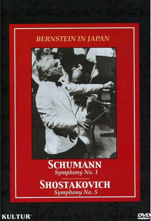 Bernstein in Japan poster