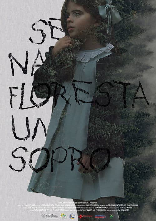 Se na floresta um sopro poster