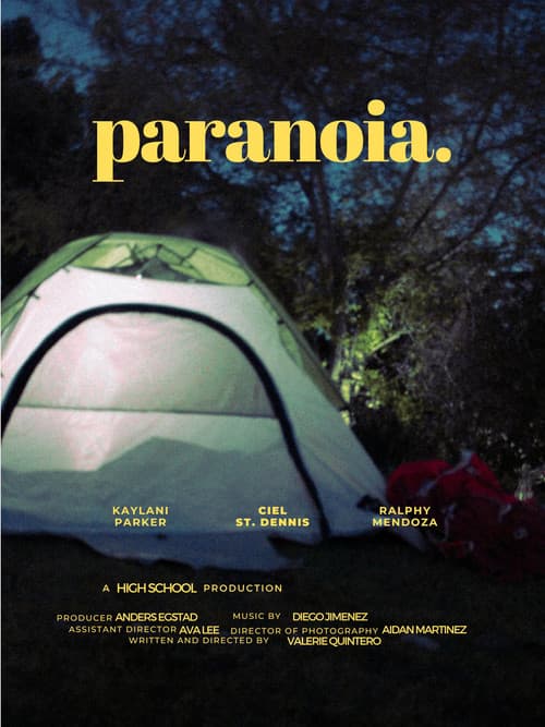 paranoia. poster